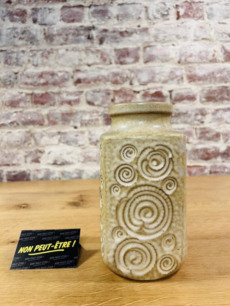 Vase vintage beige – Image 2